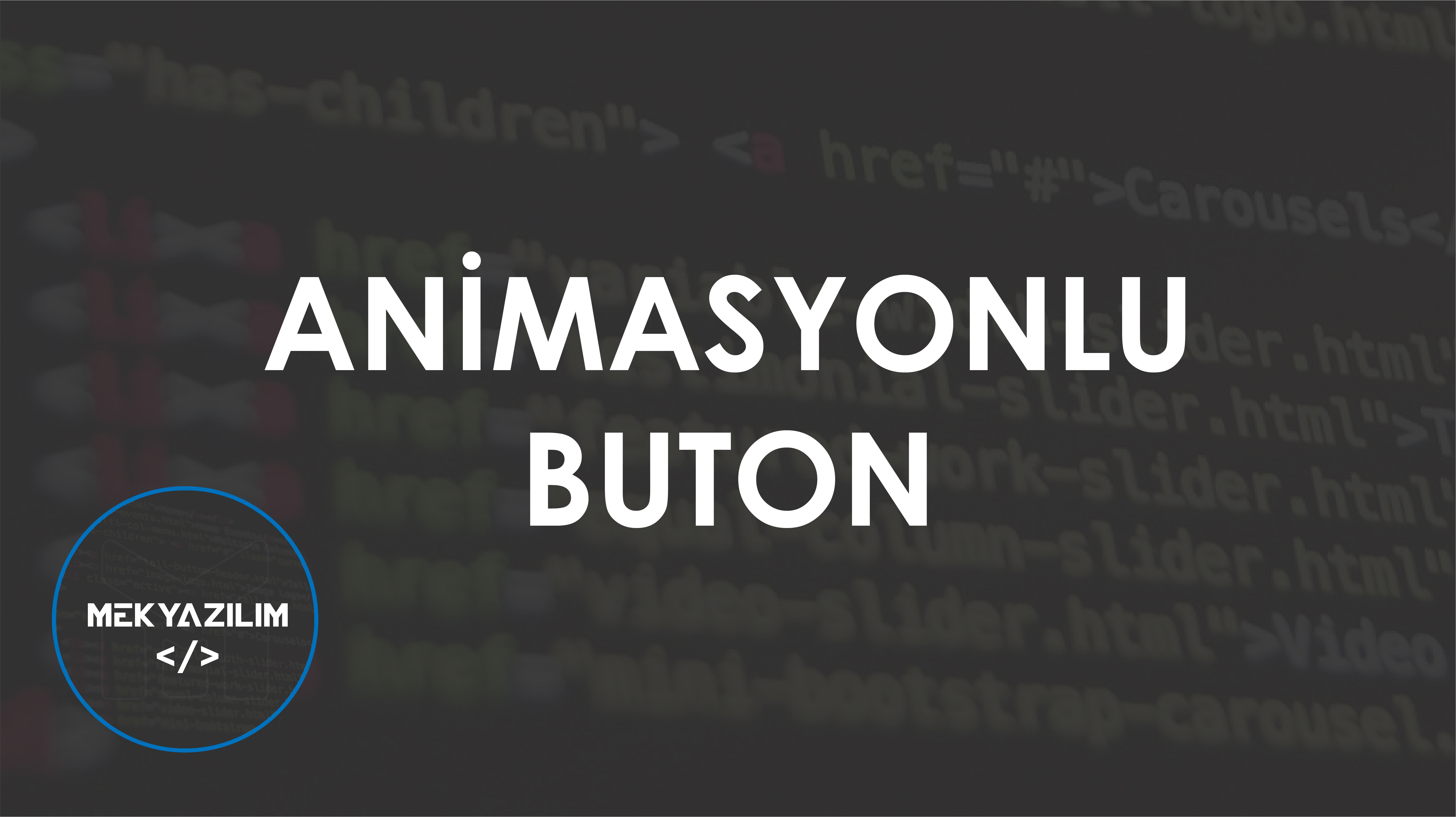 Animasyonlu Buton